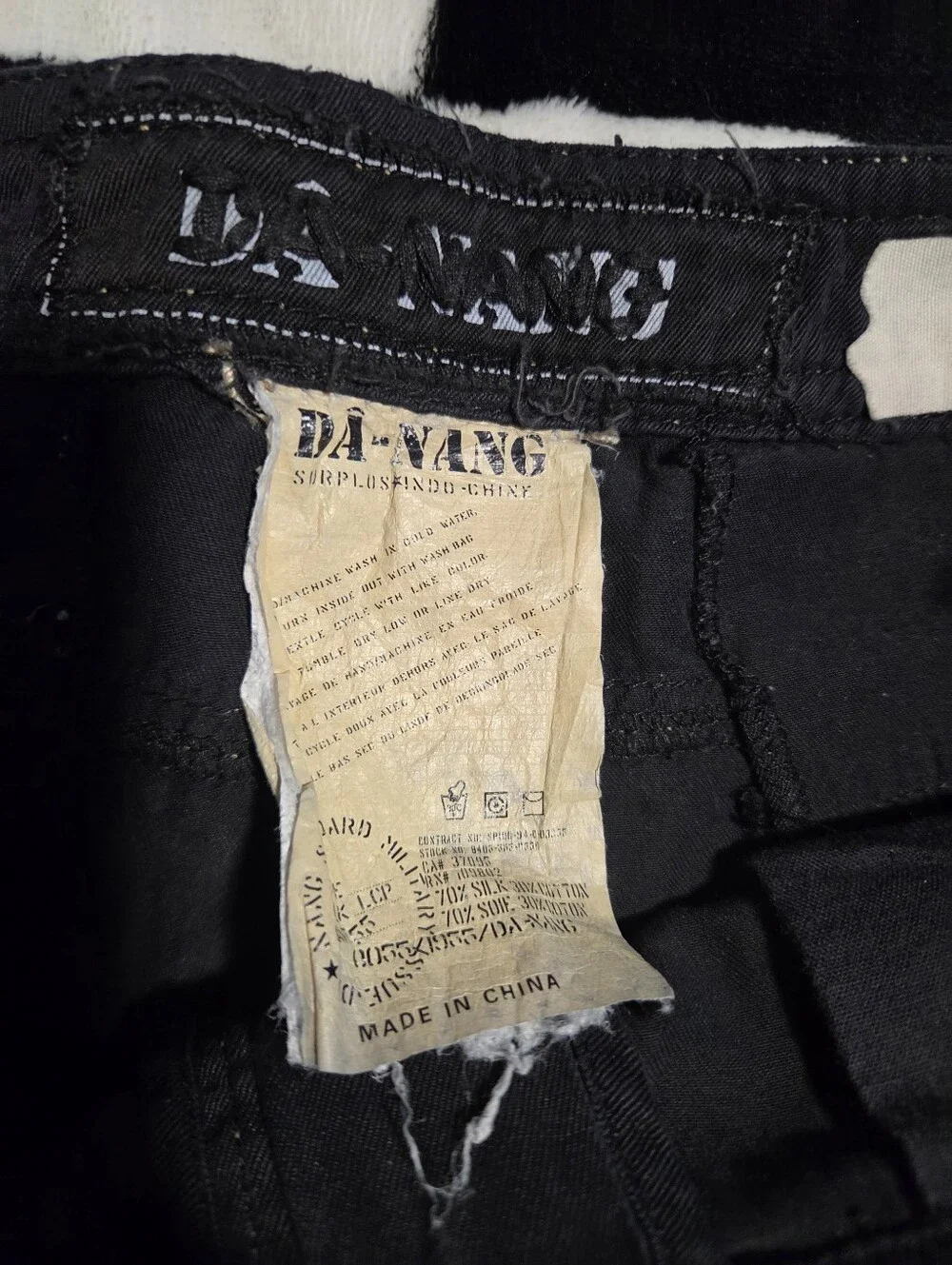Da-Nang Black Silk-Blend Shorts